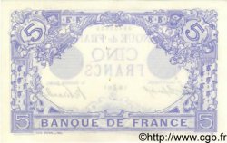 5 Francs BLEU FRANKREICH  1912 F.02.12 fST