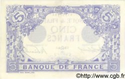 5 Francs BLEU FRANCIA  1913 F.02.19 EBC+