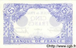 5 Francs BLEU FRANCIA  1914 F.02.22 SC+