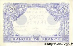 5 Francs BLEU FRANCE  1916 F.02.37 AU