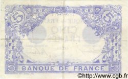 5 Francs BLEU FRANCIA  1917 F.02.48 MBC