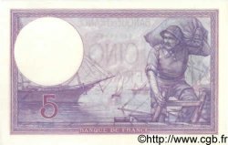 5 Francs FEMME CASQUÉE FRANKREICH  1917 F.03.01 fST+