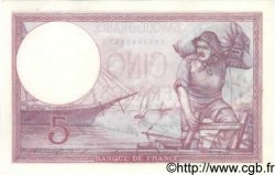 5 Francs FEMME CASQUÉE FRANKREICH  1933 F.03.17 fST