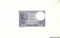 10 Francs MINERVE FRANCIA  1912 F.06.00Ec FDC