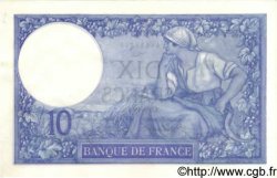 10 Francs MINERVE FRANKREICH  1916 F.06.01 VZ+