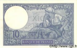 10 Francs MINERVE FRANCE  1925 F.06.09 AU