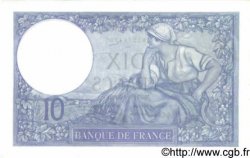 10 Francs MINERVE modifié FRANCE  1939 F.07.08 UNC