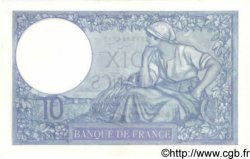 10 Francs MINERVE modifié FRANKREICH  1939 F.07.11 fST