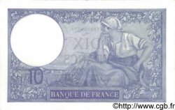10 Francs MINERVE modifié FRANCIA  1939 F.07.12 AU