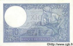 10 Francs MINERVE modifié FRANCIA  1940 F.07.19 q.FDC
