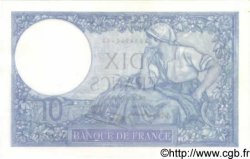 10 Francs MINERVE modifié FRANCIA  1940 F.07.23 q.FDC