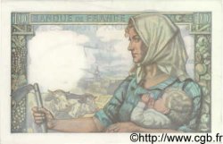 10 Francs MINEUR FRANKREICH  1943 F.08.07 fST