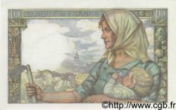 10 Francs MINEUR FRANCIA  1944 F.08.12 q.FDC