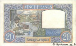 20 Francs TRAVAIL ET SCIENCE FRANCIA  1940 F.12.07 EBC