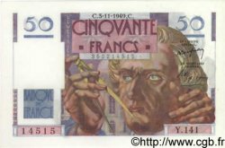 50 Francs LE VERRIER FRANCE  1949 F.20.13