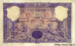 100 Francs BLEU ET ROSE FRANKREICH  1890 F.21.03 SS