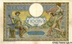 100 Francs LUC OLIVIER MERSON sans LOM FRANKREICH  1909 F.23.01 fSS to SS