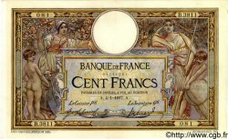 100 Francs LUC OLIVIER MERSON sans LOM FRANCE  1917 F.23.09 XF+
