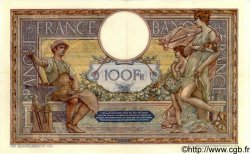100 Francs LUC OLIVIER MERSON sans LOM FRANKREICH  1918 F.23.10 VZ