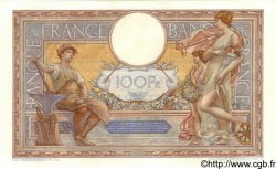 100 Francs LUC OLIVIER MERSON grands cartouches FRANCIA  1928 F.24.07 EBC+
