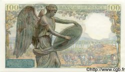 100 Francs DESCARTES FRANCE  1943 F.27.03 AU