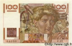 100 Francs JEUNE PAYSAN FRANKREICH  1946 F.28.02 ST