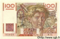 100 Francs JEUNE PAYSAN FRANCIA  1946 F.28.07 SC+