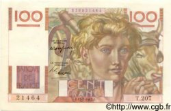 100 Francs JEUNE PAYSAN FRANCIA  1947 F.28.15 AU