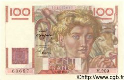 100 Francs JEUNE PAYSAN FRANCIA  1947 F.28.15