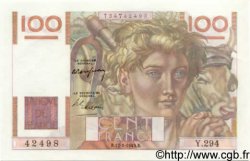 100 Francs JEUNE PAYSAN FRANCIA  1949 F.28.22