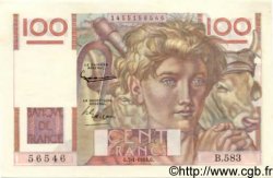 100 Francs JEUNE PAYSAN FRANCIA  1954 F.28.41 SC