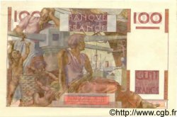 100 Francs JEUNE PAYSAN filigrane inversé FRANKREICH  1953 F.28bis.02 fST