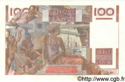 100 Francs JEUNE PAYSAN filigrane inversé FRANCE  1954 F.28bis.04 AU