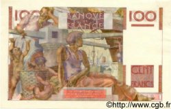 100 Francs JEUNE PAYSAN filigrane inversé FRANCE  1954 F.28bis.05 AU+