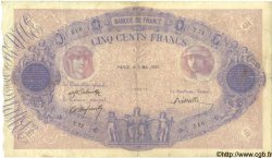 500 Francs BLEU ET ROSE FRANCE  1891 F.30.04