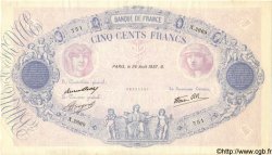 500 Francs BLEU ET ROSE modifié FRANCIA  1937 F.31.02 q.SPL