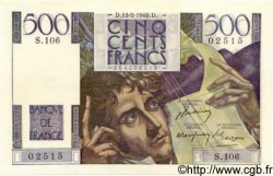 500 Francs CHATEAUBRIAND FRANCIA  1948 F.34.08 q.AU