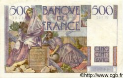 500 Francs CHATEAUBRIAND FRANKREICH  1953 F.34.13a SS