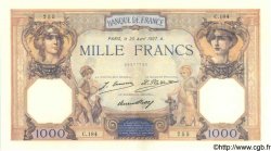 1000 Francs CÉRÈS ET MERCURE FRANCE  1927 F.37.01 AU