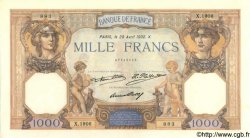 1000 Francs CÉRÈS ET MERCURE FRANCIA  1932 F.37.07 AU