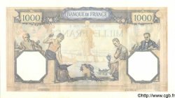 1000 Francs CÉRÈS ET MERCURE type modifié FRANKREICH  1938 F.38.11 fST