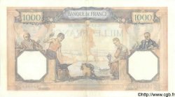 1000 Francs CÉRÈS ET MERCURE type modifié FRANKREICH  1939 F.38.34 VZ+