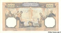 1000 Francs CÉRÈS ET MERCURE type modifié FRANKREICH  1940 F.38.44 fST