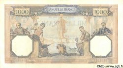 1000 Francs CÉRÈS ET MERCURE type modifié FRANKREICH  1940 F.38.45 VZ+