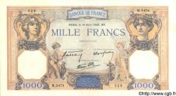 1000 Francs CÉRÈS ET MERCURE type modifié FRANCIA  1940 F.38.46 AU
