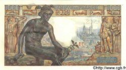 1000 Francs DÉESSE DÉMÉTER FRANCIA  1942 F.40.14 FDC