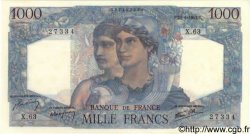 1000 Francs MINERVE ET HERCULE FRANCE  1945 F.41.05 UNC