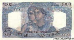 1000 Francs MINERVE ET HERCULE FRANCIA  1946 F.41.13 EBC
