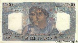 1000 Francs MINERVE ET HERCULE FRANCIA  1947 F.41.18 SPL