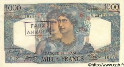 1000 Francs MINERVE ET HERCULE FRANCE  1948 F.41.23 SUP